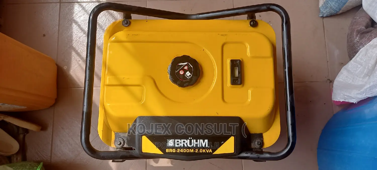*Brand New 2.0kva, 15litres, 212cc, 7.0 Bruhm Generator