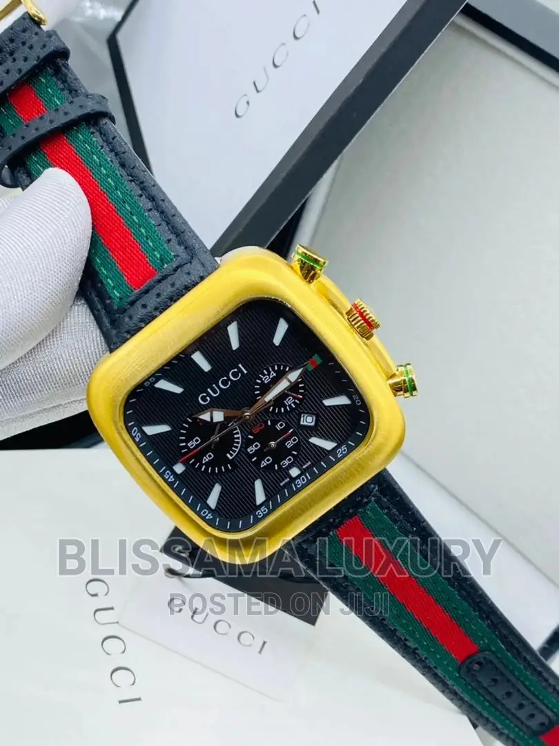 Gucci Premium Luxury Men Wristwatch – Stylish, Durable Classy Design