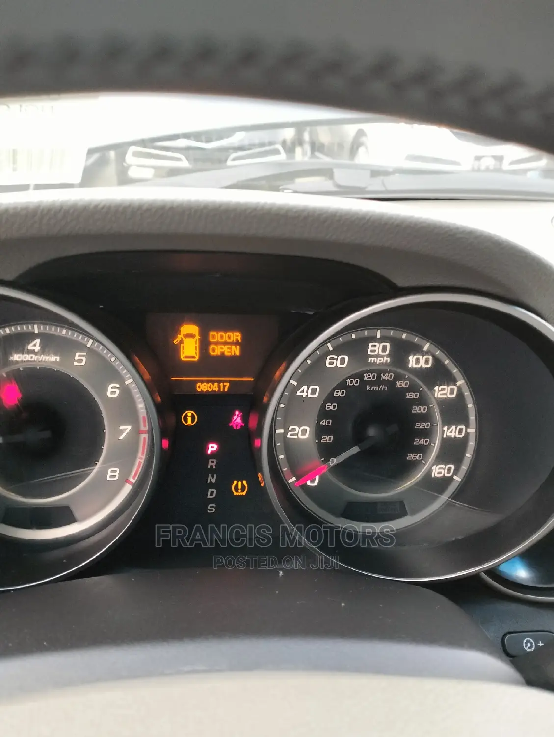 Acura MDX SUV 4dr AWD (3.7L 6cyl 6A) 2012 Black