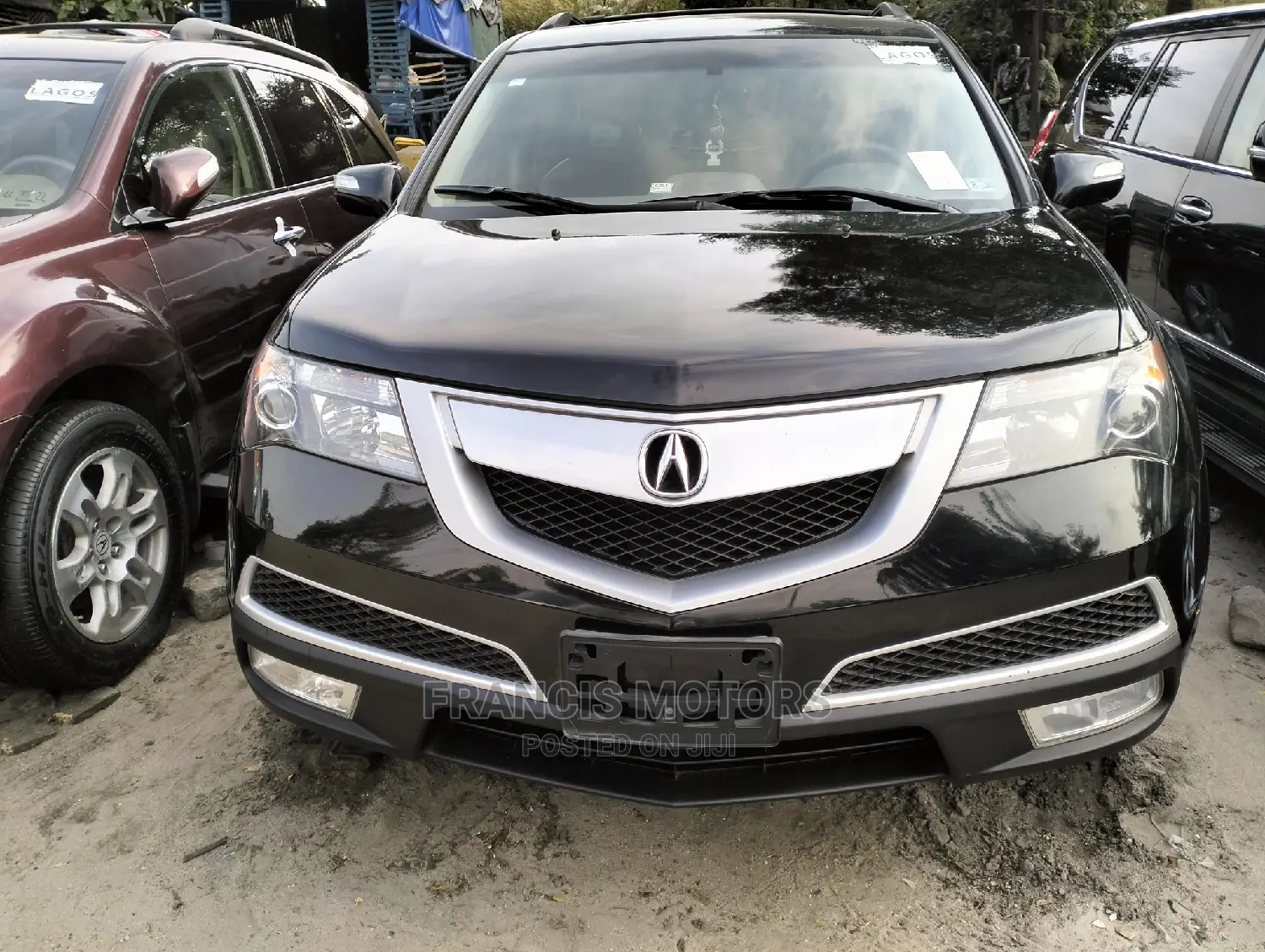 Acura MDX SUV 4dr AWD (3.7L 6cyl 6A) 2012 Black