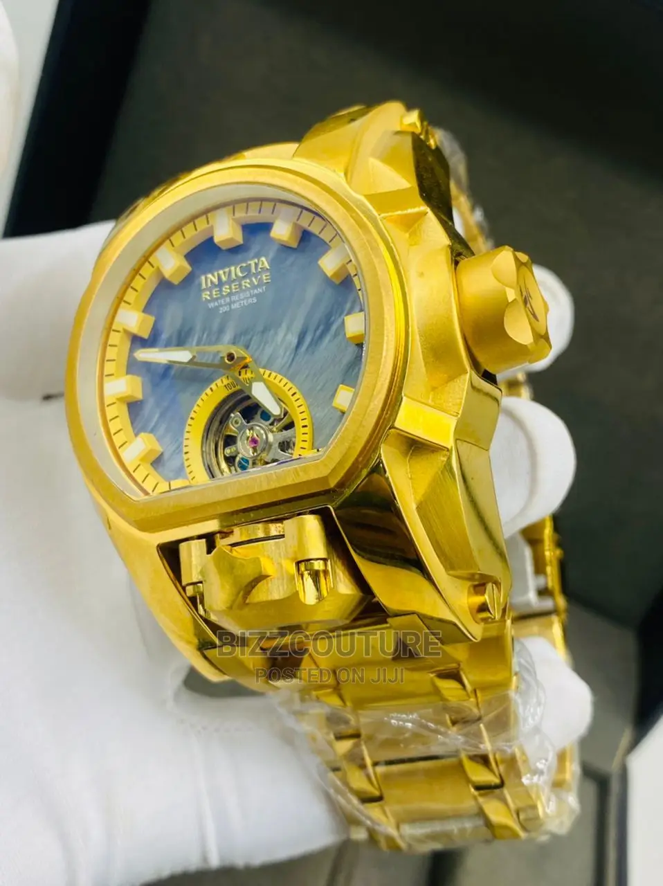 INVICTA Top Notch Gold Chain Watch Available in Store