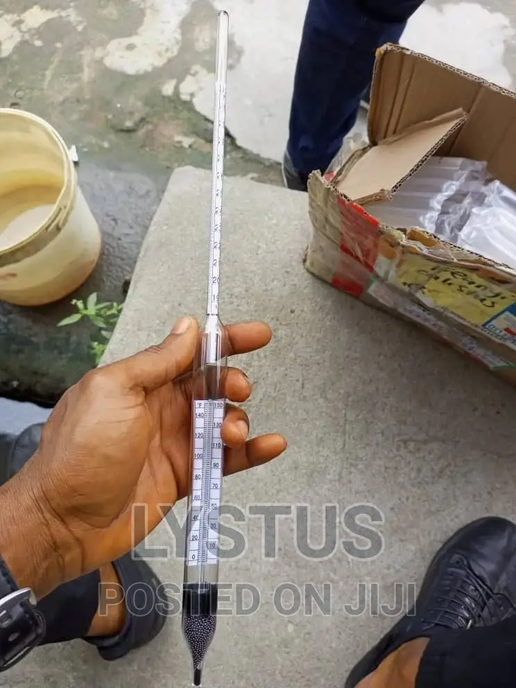 API ASTM Thermo-Hydrometer, 9 to 21 Degree API Range