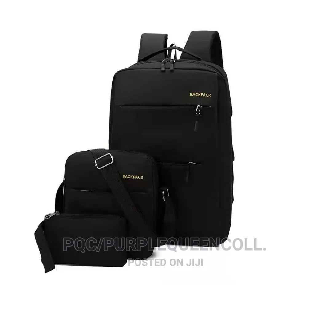 3 in 1 Fashion Bag Set/ Laptop Bag Set