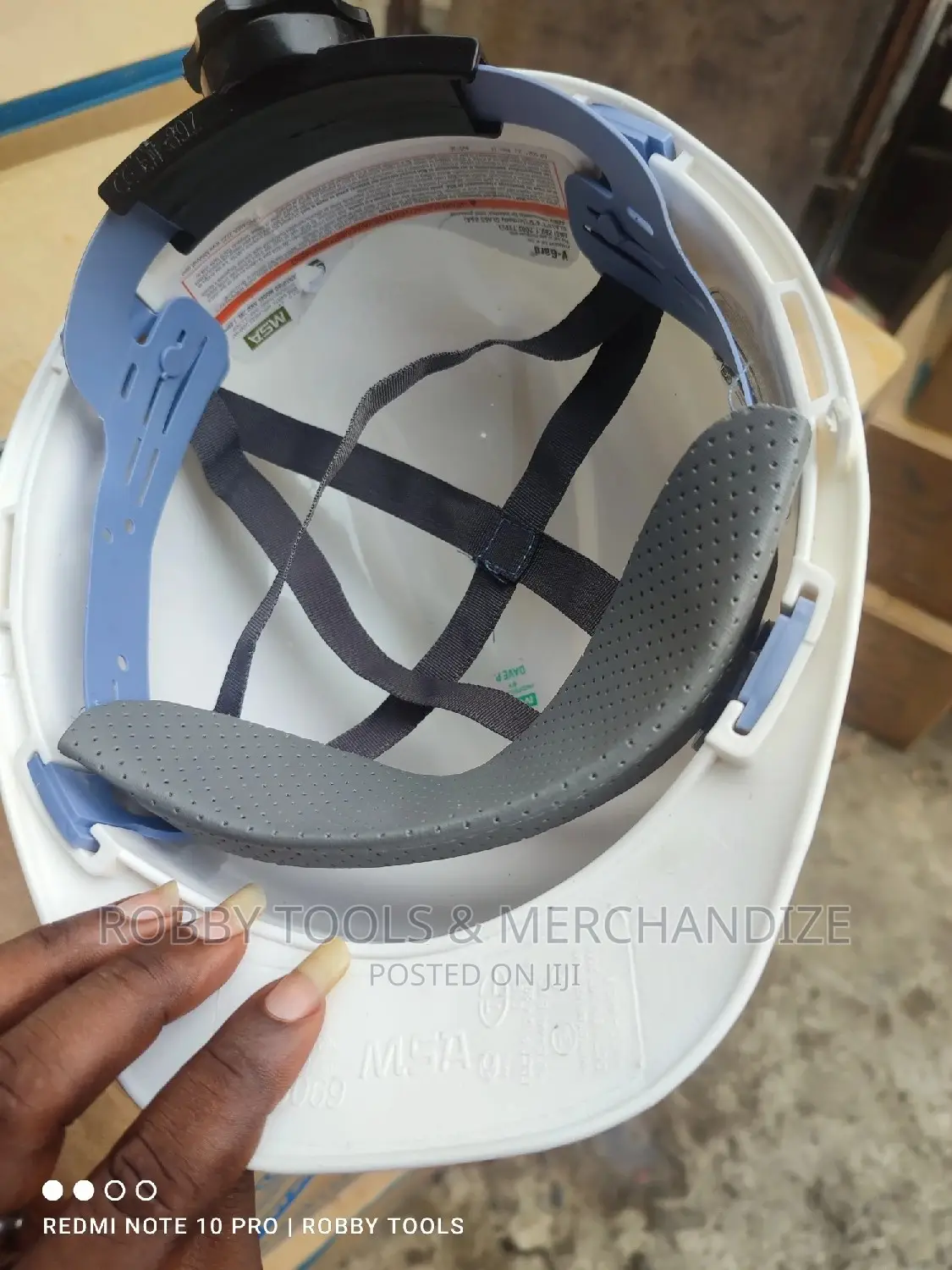 White Safety Helmet