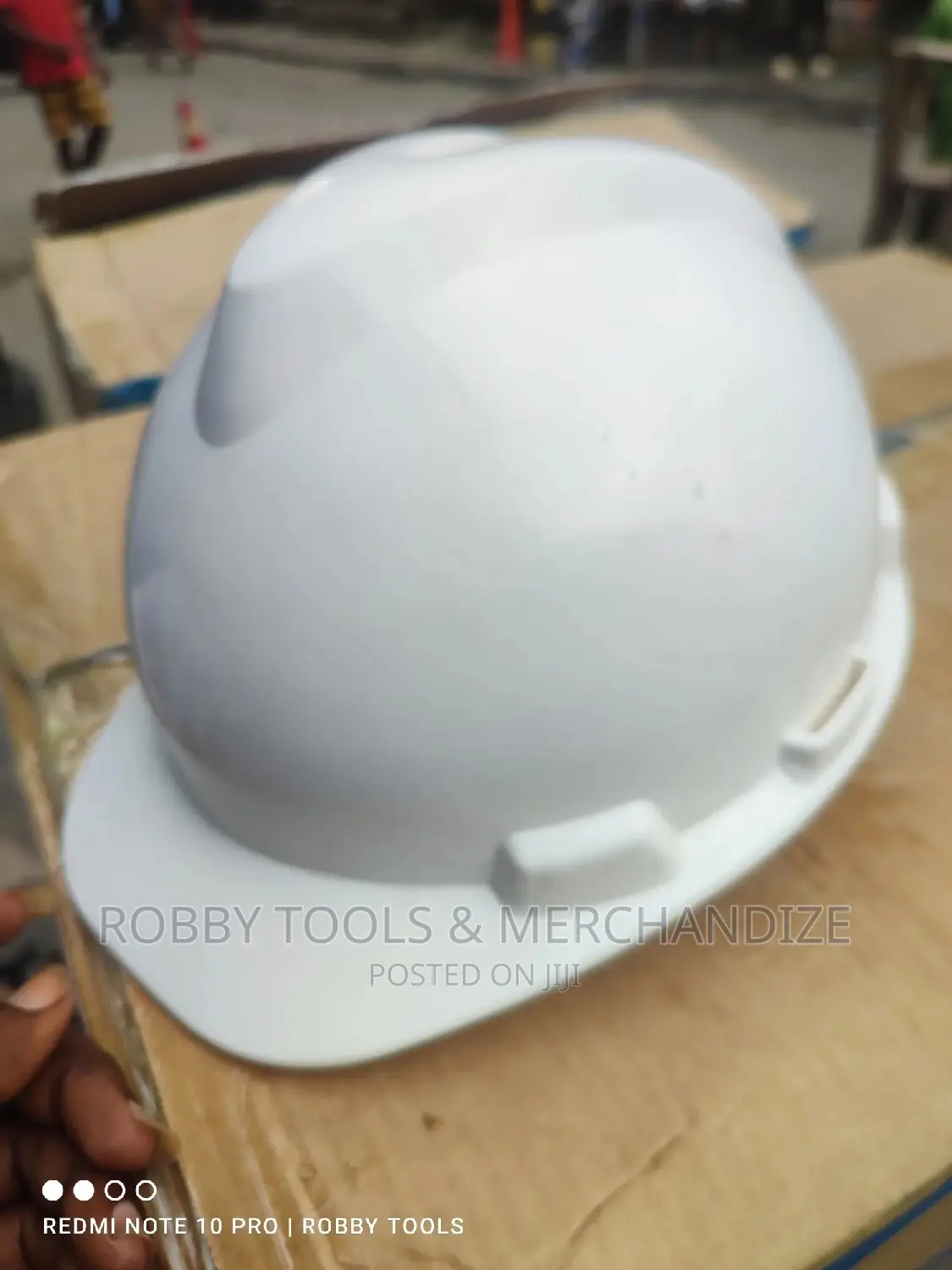 White Safety Helmet