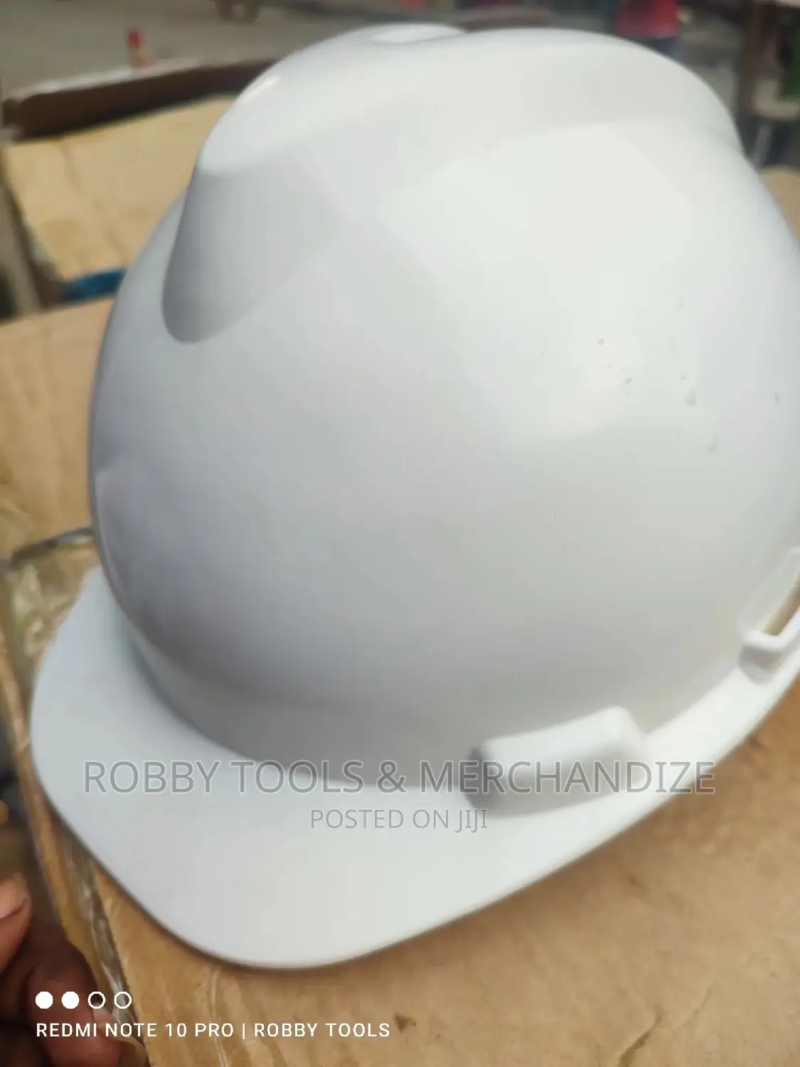 White Safety Helmet