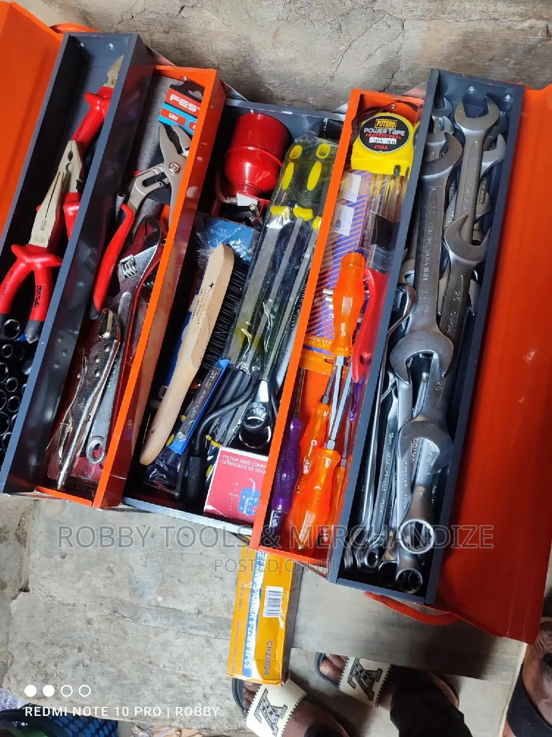 Complete Set of Mechanical Tool Box