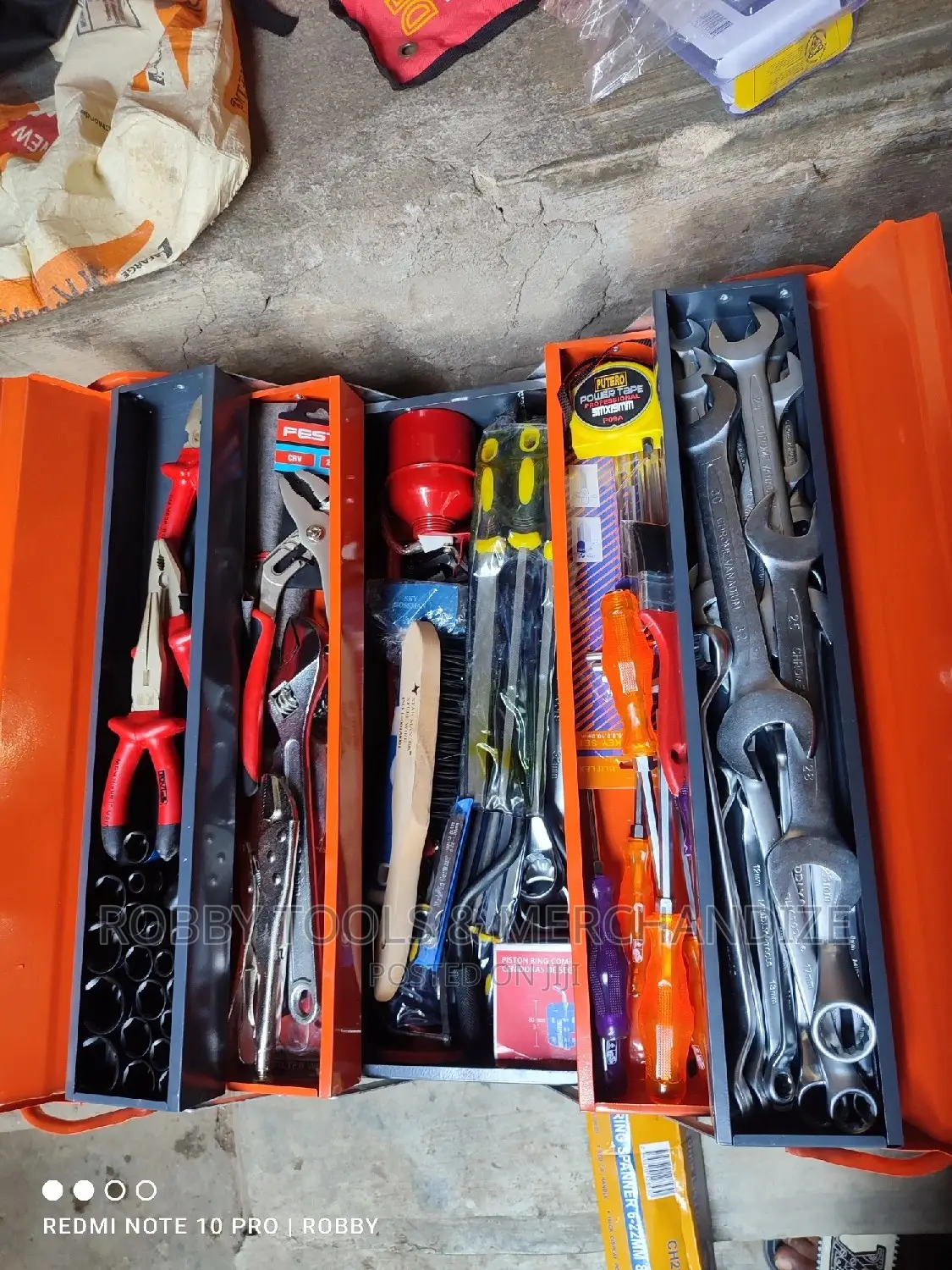 Complete Set of Mechanical Tool Box