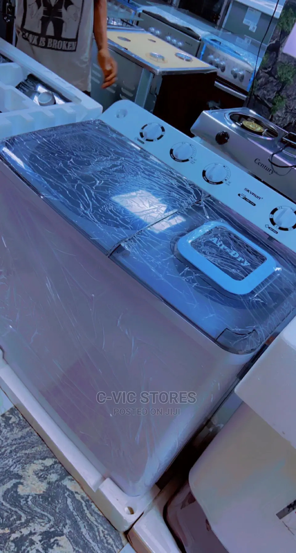 Skyrun Twin Tub Washing Machine- 12kg
