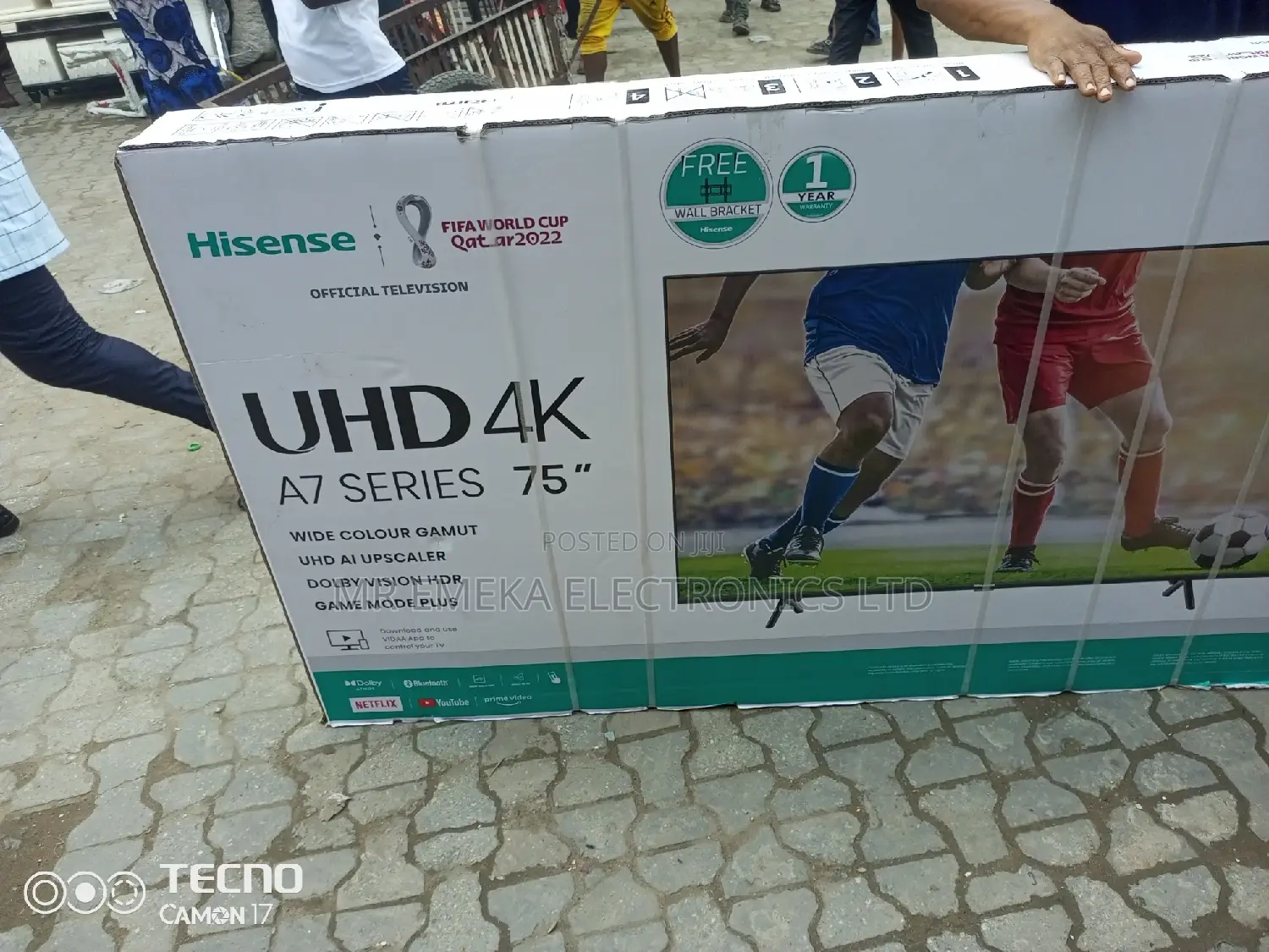 Hisense 75 Inches Smart Tv