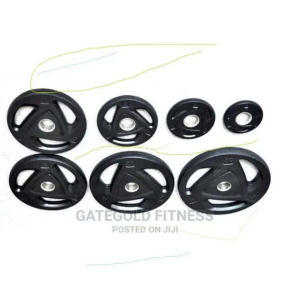 P2410B.1.25 Olympic Tri-Grip Rubber Plates 1.25kg (Pair)