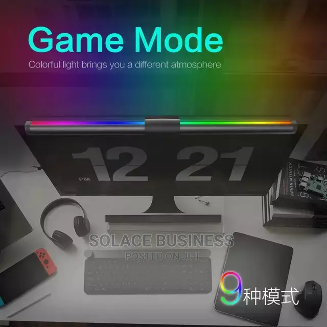 Computer Monitor Light Bar - 2 Sided - RGB and Bicolor