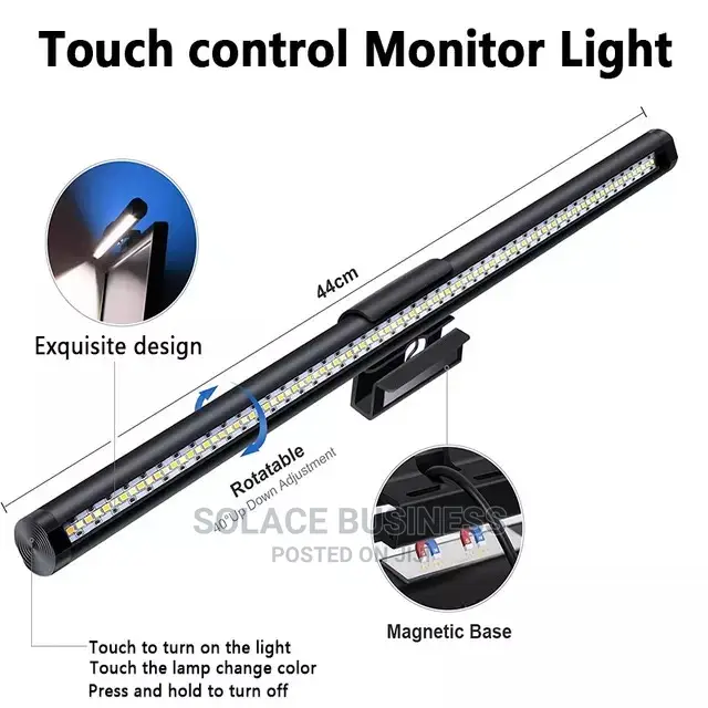 Computer Monitor Light Bar - 2 Sided - RGB and Bicolor