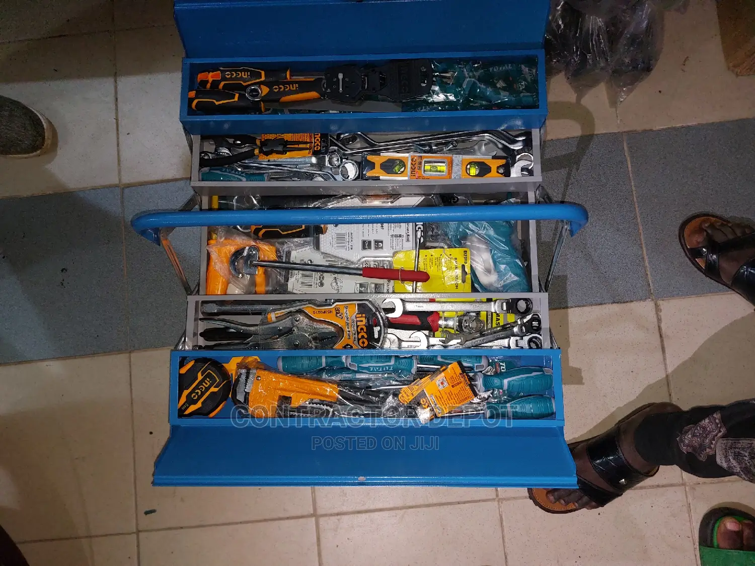 Complete Set of Mechanical Tools Box