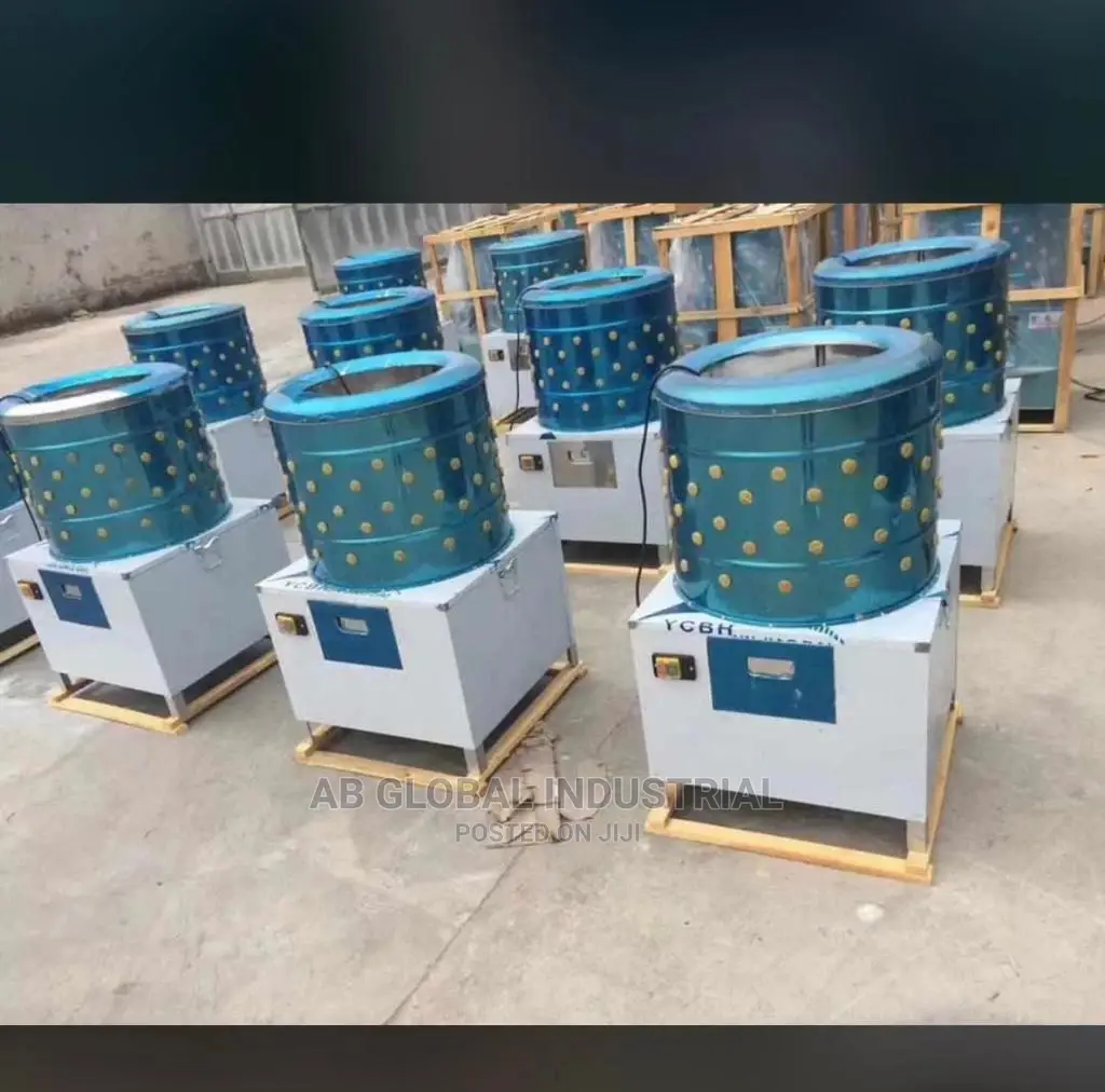 Chicken Feather Removal (Defeathering Machine)