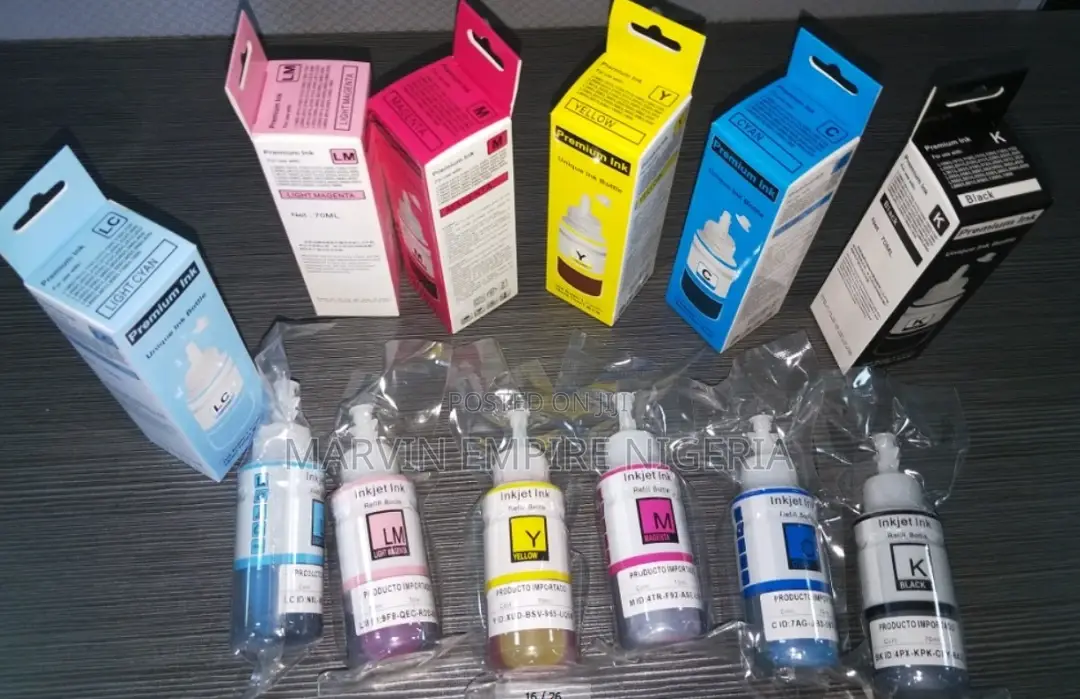 Compatible T644 Full Ink of 6 Colour for Epson Printer 70ml