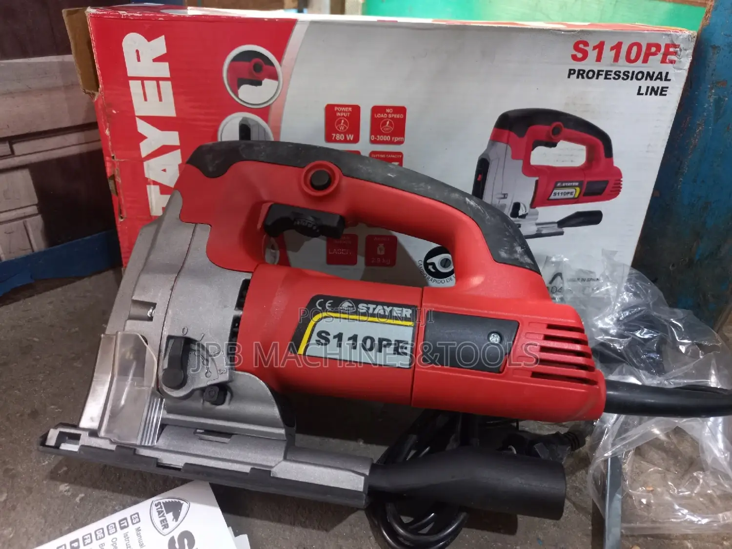 Original Stayer Laser Jig Saw S 110 Pe