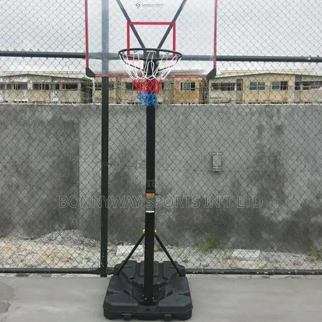 American Fitness Transpirent Basketball Upright Stand