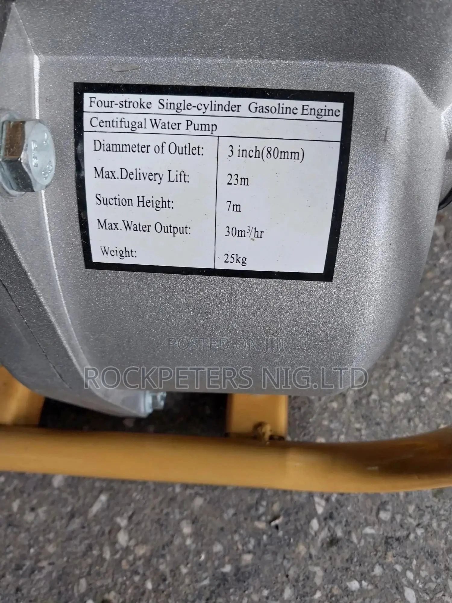 3" Robin PTG 307 Water Pump