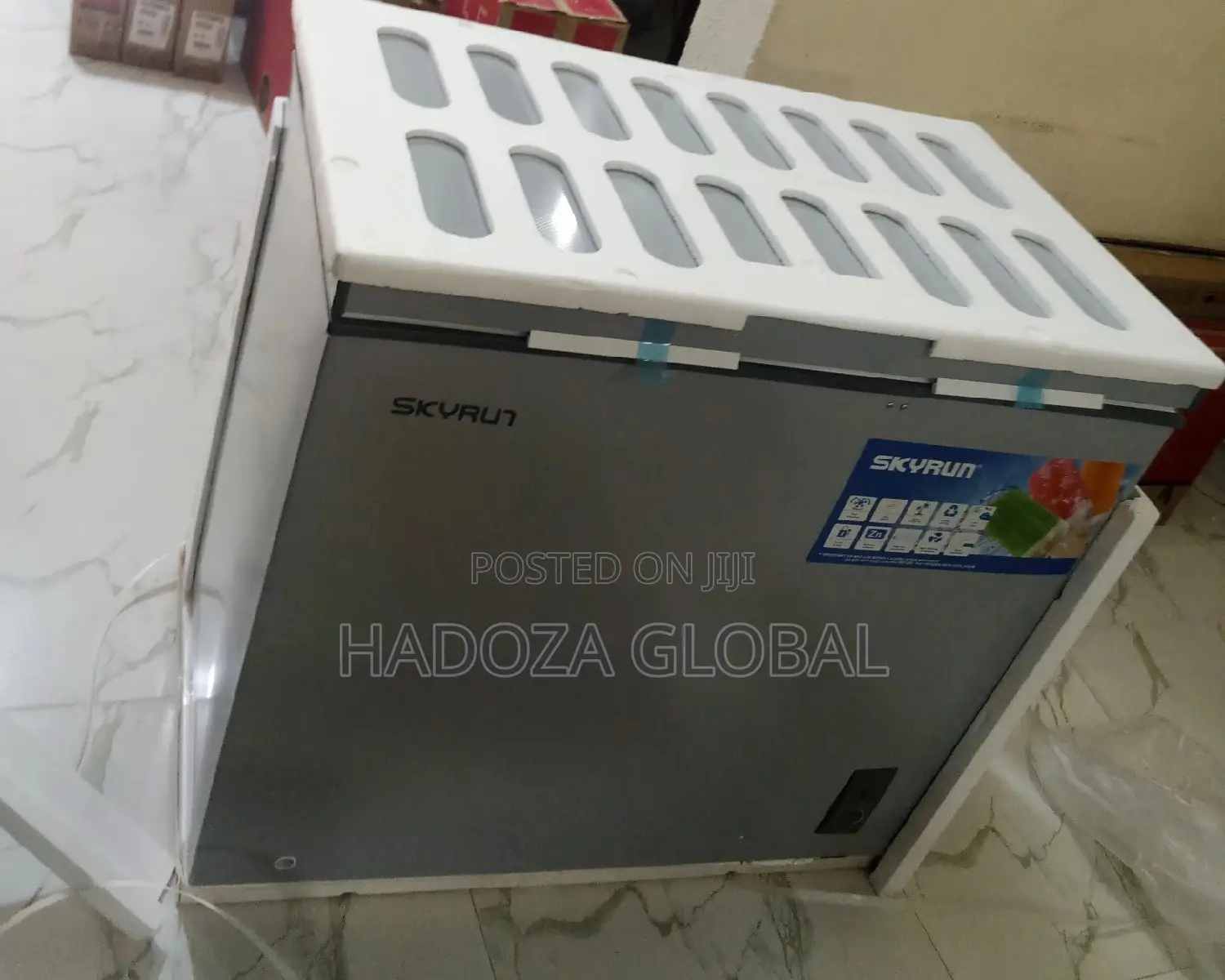 Skyrun Super Freezing Function 200 Litres Silver Color