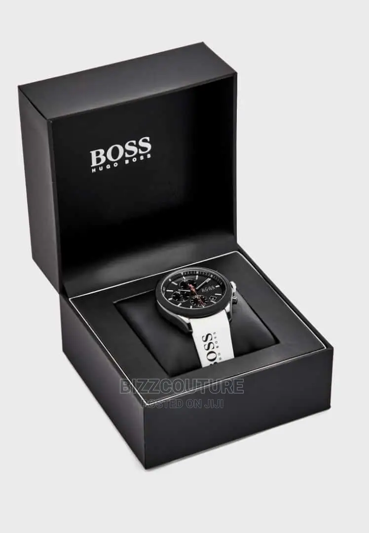 HUGO BOSS Top Notch Rubber Strap Watch Available in Store