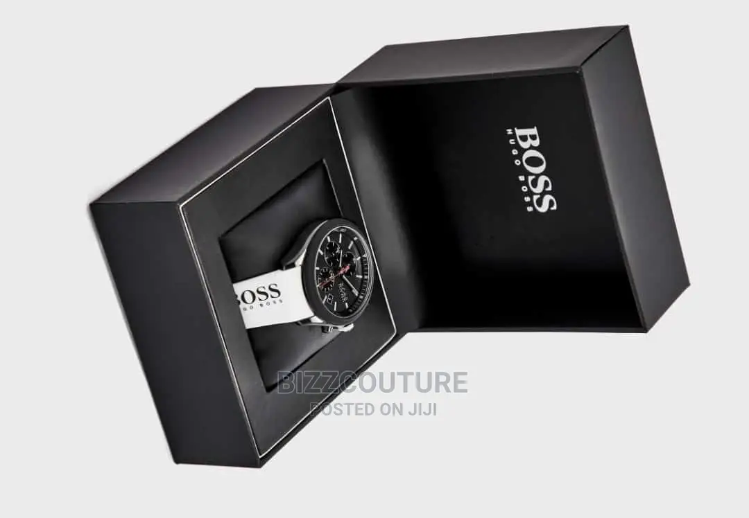 HUGO BOSS Top Notch Rubber Strap Watch Available in Store