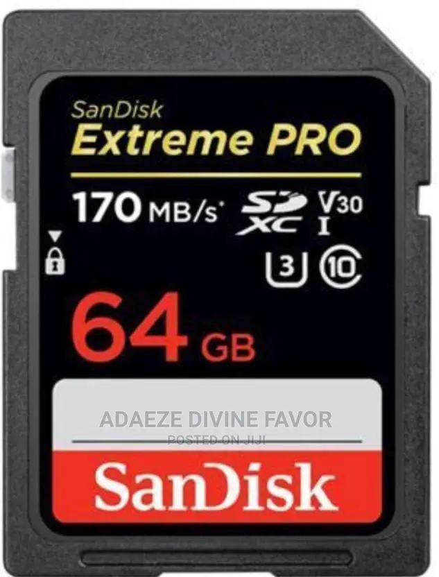 Sandisk Extreme Pro 64GB Memory Card