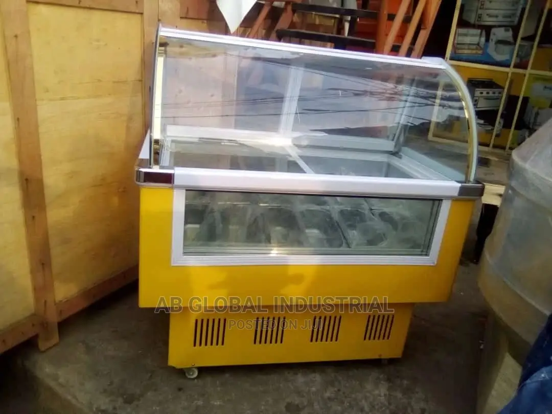 Hard Ice Cream Display Freezer