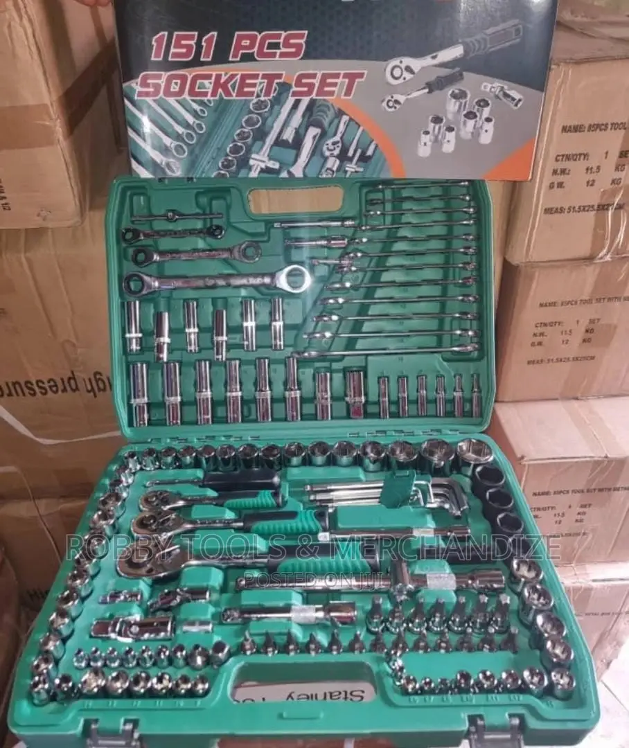 Chrome Vanadium 151 PCS Socket Set