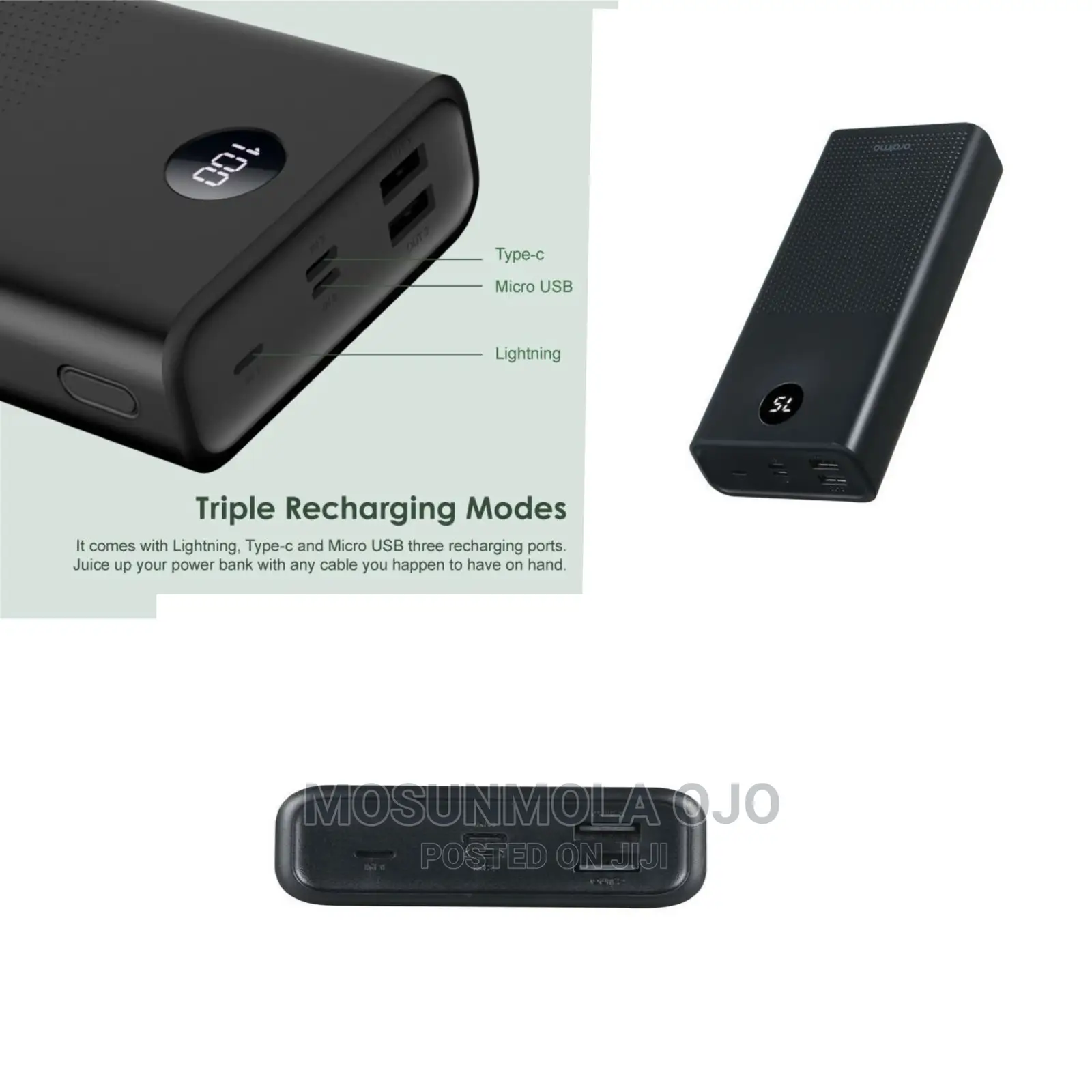 Oraimo Traveler-3-Byte Massive Power Power Bank
