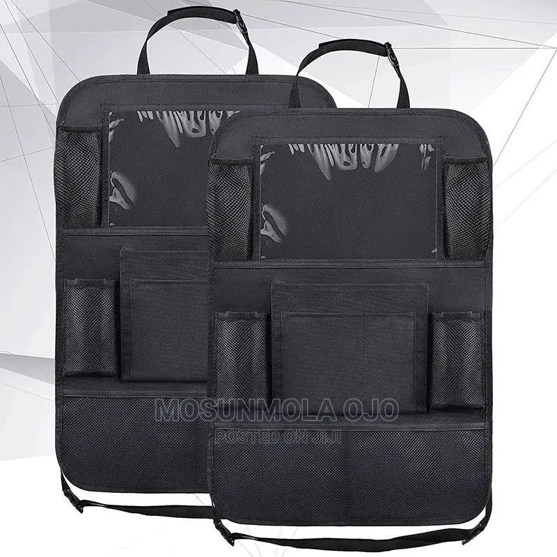 Universal Car Seat Back Organizer Multi-Pocket Storage Bag