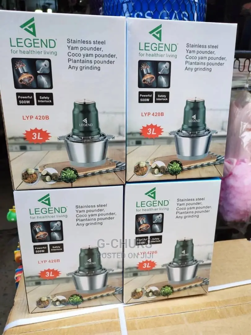 LEGEND 3liter Yam Pounder and Dry Grinder 500W | LYP420B