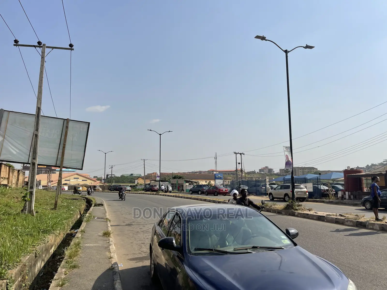 2 Acres of Land in High Brow Area Facing Uch Along Mokola
