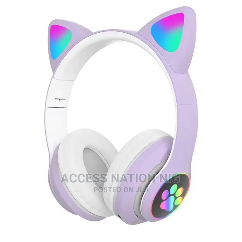 AKS-28 Wireless Earphone Colour Black Pink Blue Green Purple