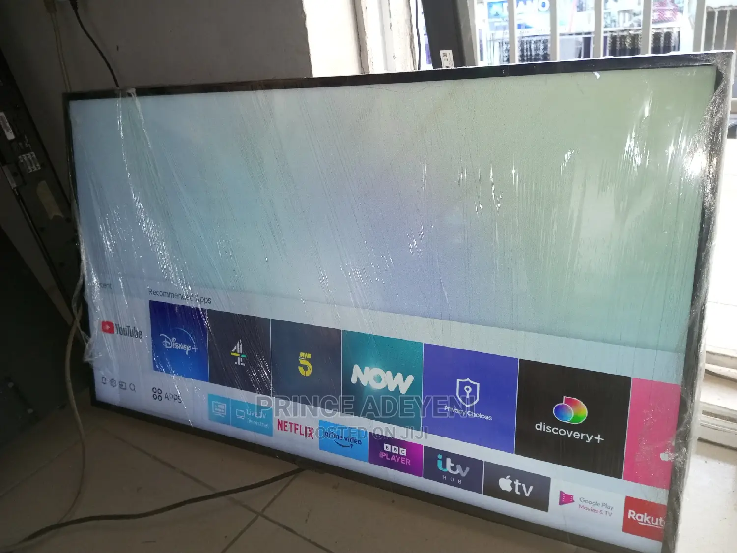 50 Inches Uhd Hdr10+ Samsung Smart Tv With Bluetooth