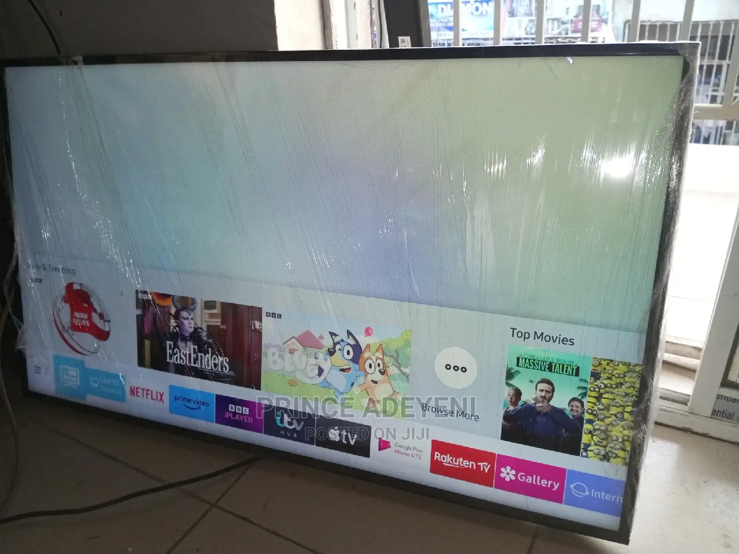 50 Inches Uhd Hdr10+ Samsung Smart Tv With Bluetooth
