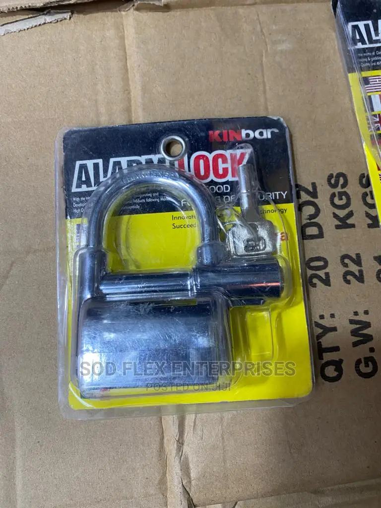 New Alarm Padlock