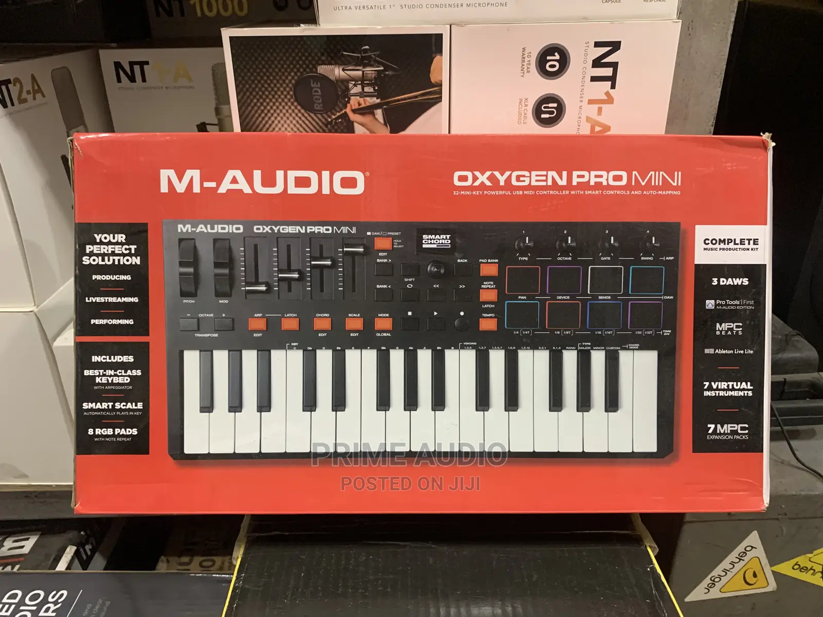 M-Audio Oxygen Pro Mini Midi Keyboard Controller
