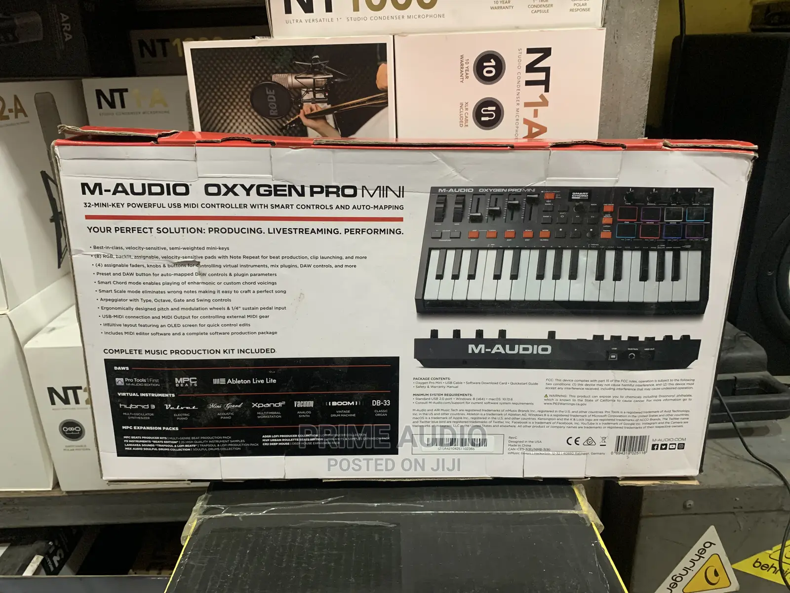 M-Audio Oxygen Pro Mini Midi Keyboard Controller