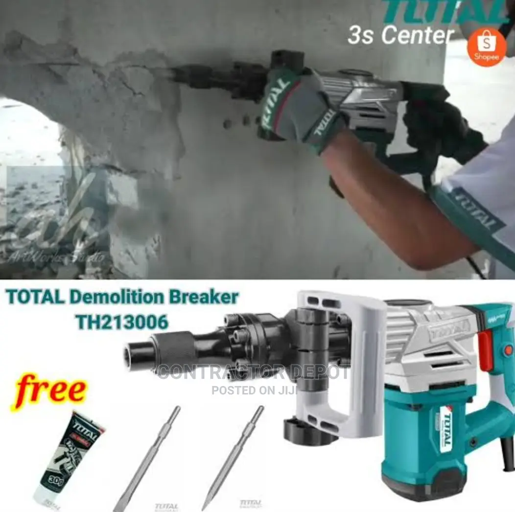 Total (TH213006) Demolition Breaker 1300W