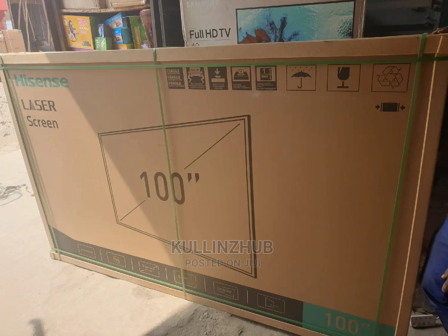 Hisense TV 100" Laser, Uhd Subwoofer 110W Projector TV