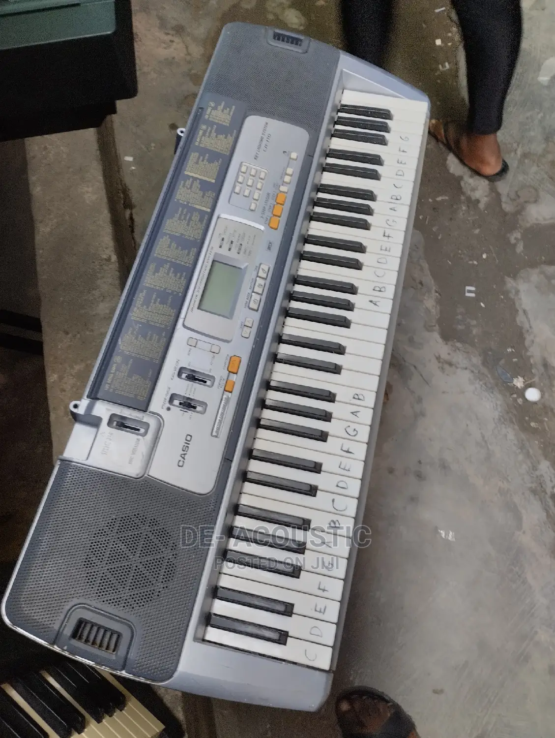 Casio LK110 Electronic Keyboard Key Lighting / Midi