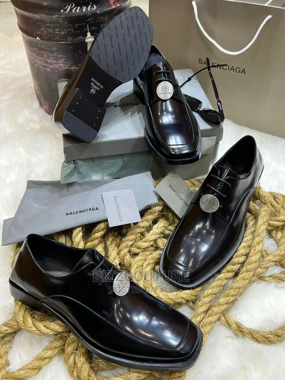 BSLENCIAGA Top Notch Loafers Available in Store