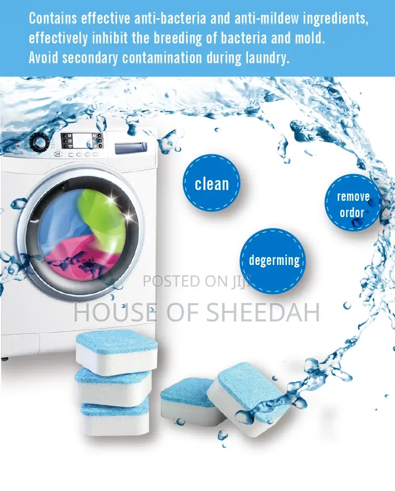 Washing Machine Cleaning Tablet 12pcs in a Pack