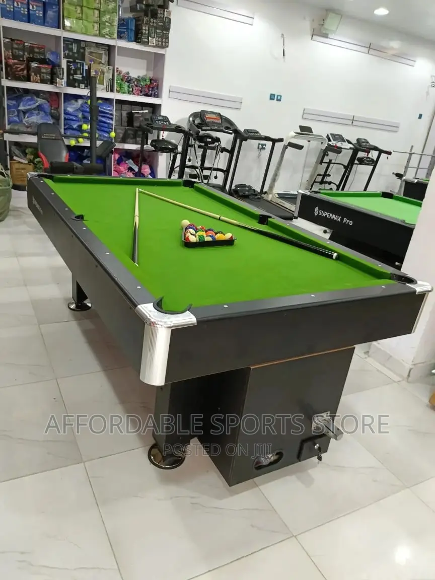 7ft Foreign Coin Operated Snooker With Accessories