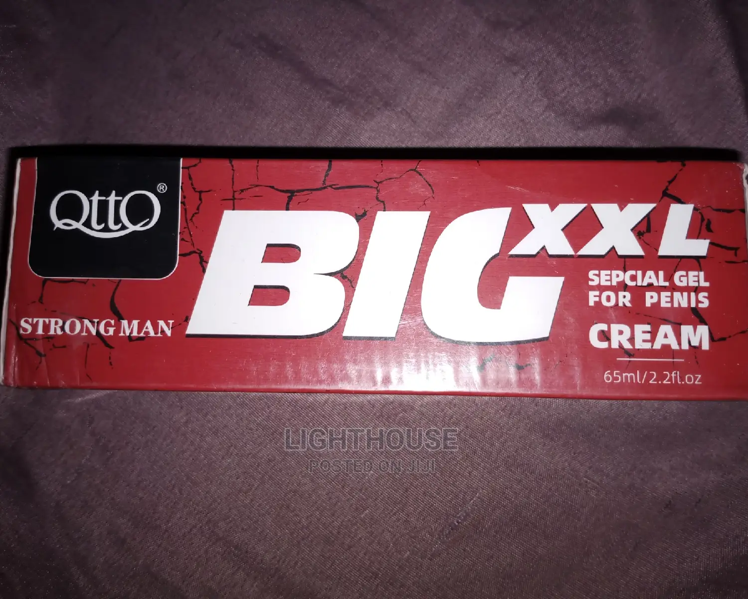 Big XXL Is Special GEL for Manhood Cream
