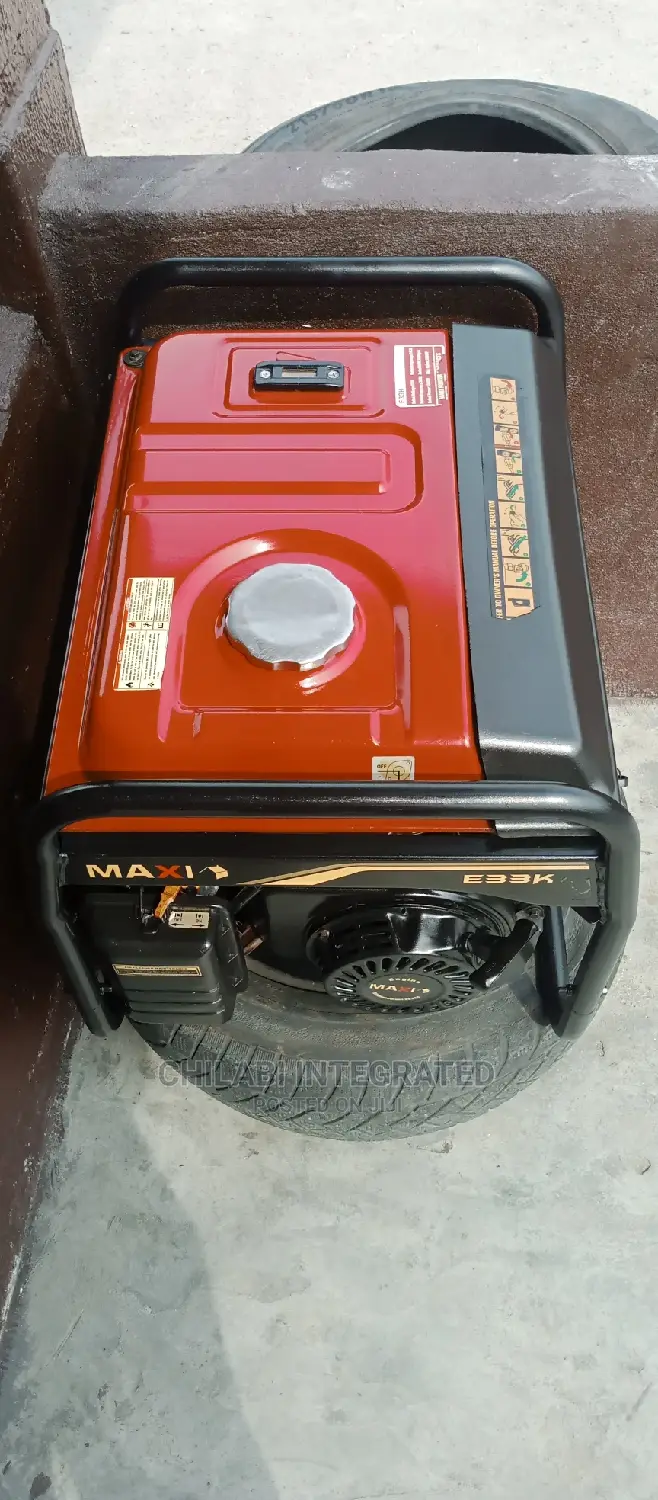 Few Months Old Very Strong 4.1KVA MAXI E33K Copper Generator