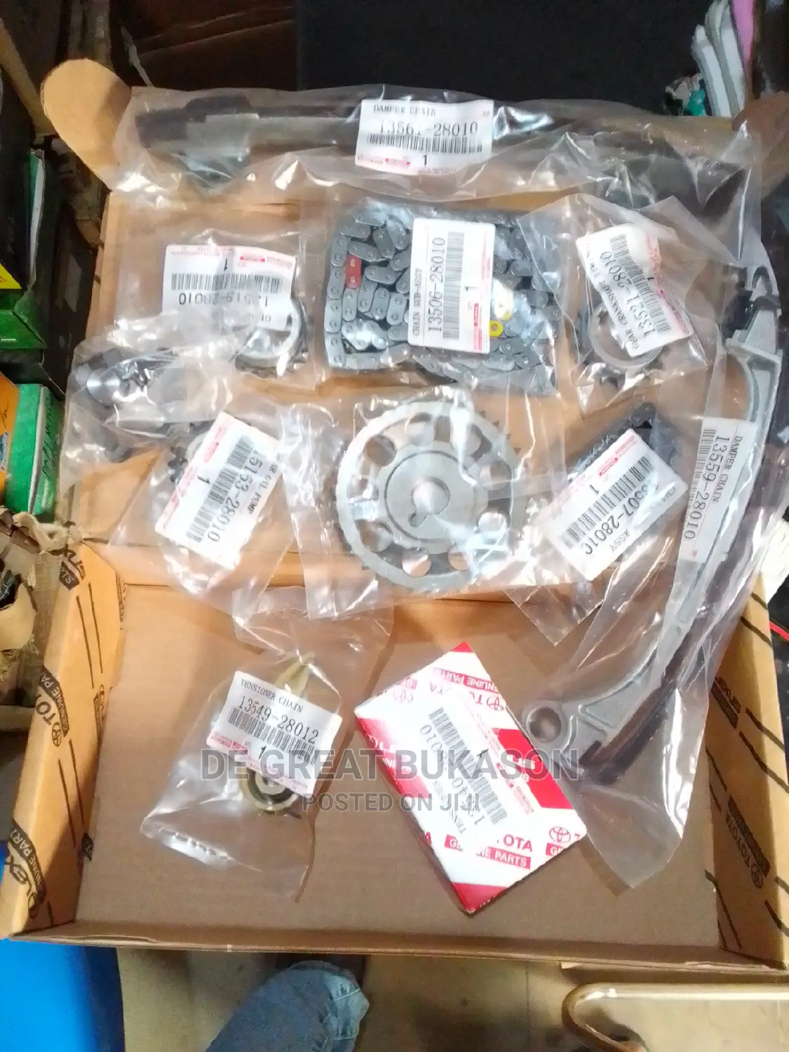 Complete Timing Chain Kit Toyota 2az-Fe Engine