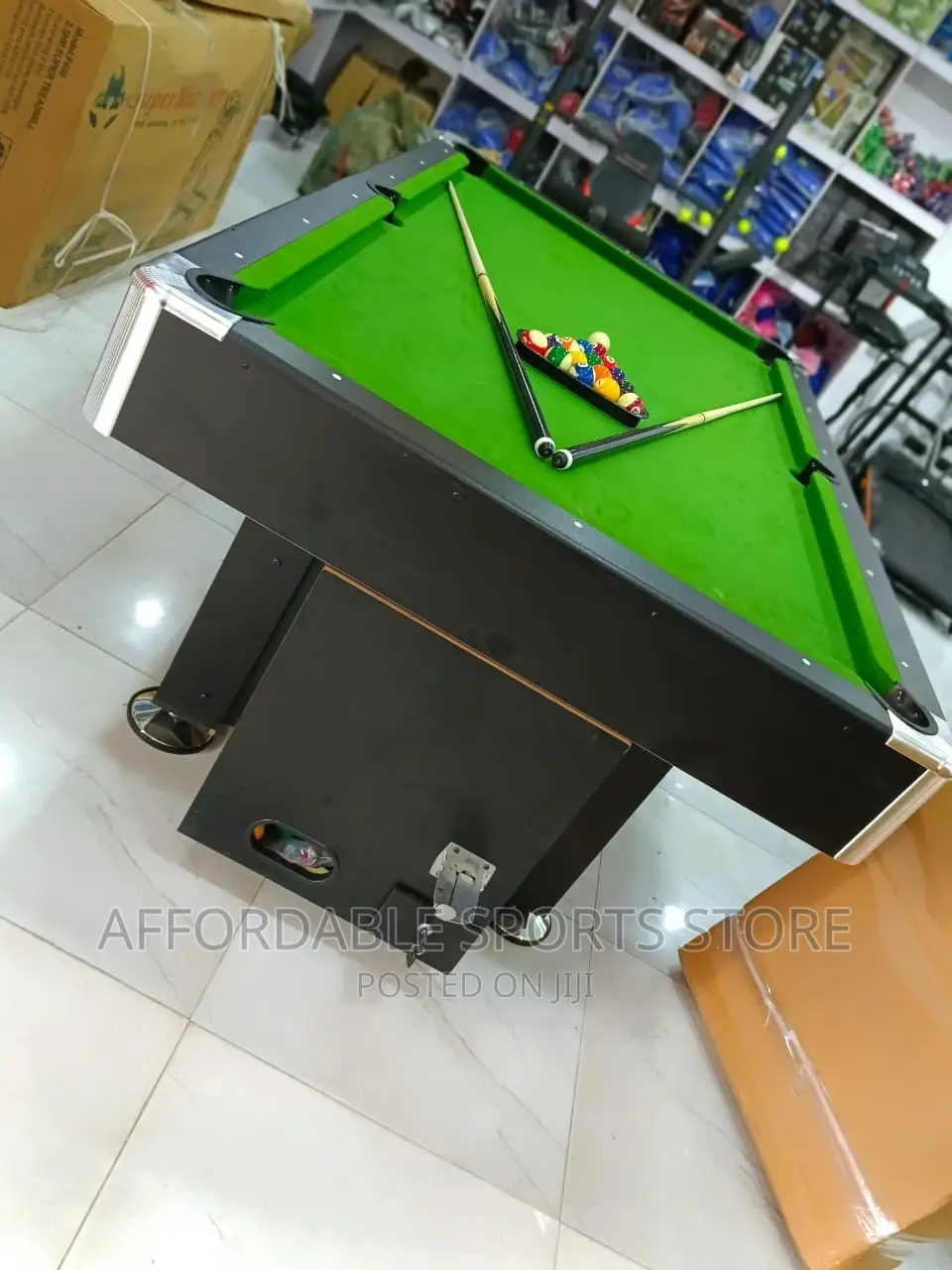 7ft Exclusive Foreign Coin Snooker Table With Accessories