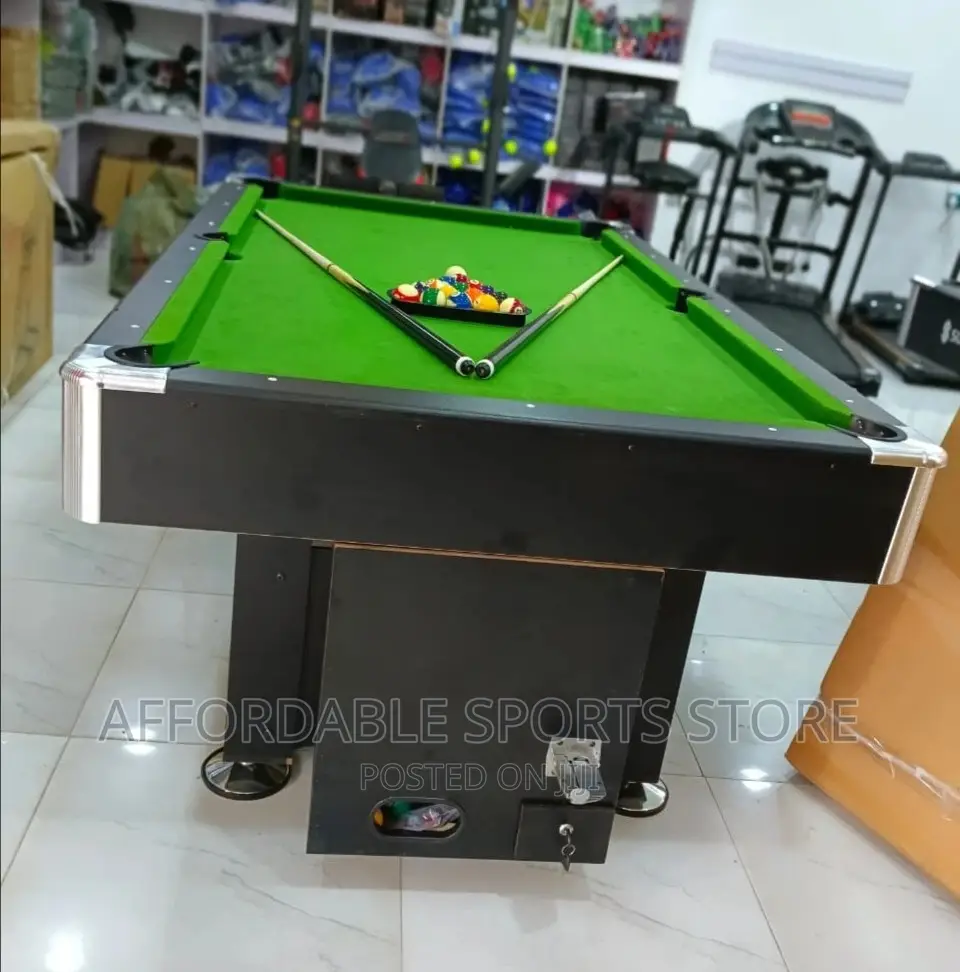 7ft Amazing Best Foreign Coin Snooker Table With Accessories